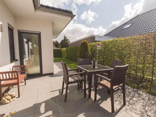 Балкон или терраса в Ferienhaus Barbara, FeWo Vermittlung Nordsee