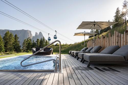 La alberca dentro o cerca de Hotel Schmung