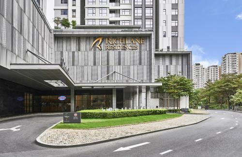 Το κτήριο όπου στεγάζεται  το διαμέρισμα