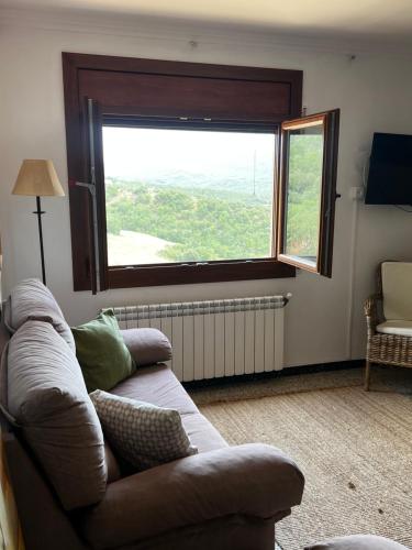 Posezení v ubytování Apartaments La Pertusa 2o
