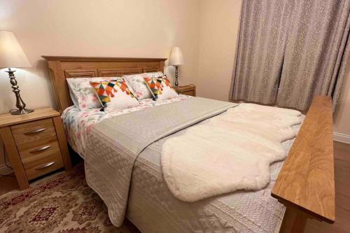 Ένα ή περισσότερα κρεβάτια σε δωμάτιο στο 2 Bedroom Flat in Ardwick Manchester