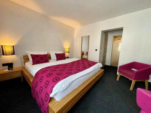 Кровать или кровати в номере NaturBoutique Hotel RAUSZEIT