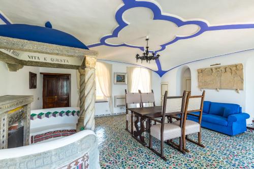 Χώρος καθιστικού στο Starhost - Casa del Principe infinity seaview terrace