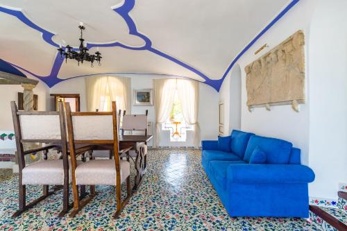 Χώρος καθιστικού στο Starhost - Casa del Principe infinity seaview terrace