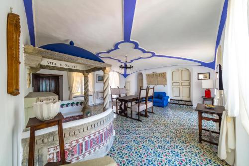 Χώρος καθιστικού στο Starhost - Casa del Principe infinity seaview terrace