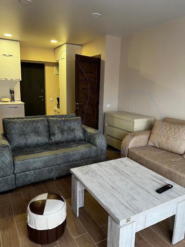 BAKURIANI INN Serviced Apartment 439にあるシーティングエリア