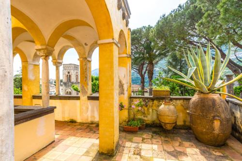 Κήπος έξω από το Starhost - Casa del Principe infinity seaview terrace
