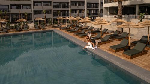 La alberca dentro o cerca de Cook's Club Kolymbia Rhodes -Adults only