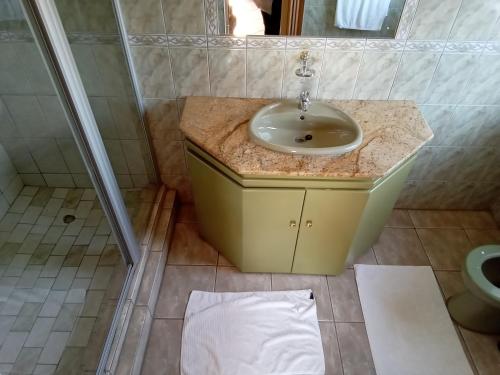 Bilik mandi di Kgatholoha guest house