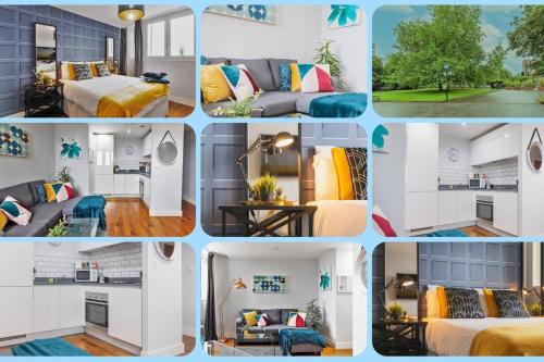 Fotografie z fotogalerie ubytování Luxury 9ine Stunning Broad Street Apartment v Birminghamu