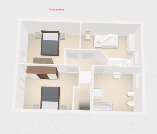 Κάτοψη του Ferienhaus Zum Findling