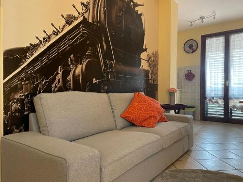 Χώρος καθιστικού στο The Loft E&E Orient Express