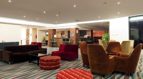 Χώρος καθιστικού στο Copthorne Hotel Wellington, Oriental Bay