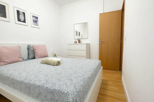 Postel nebo postele na pokoji v ubytování DREAMS APARTMENTS