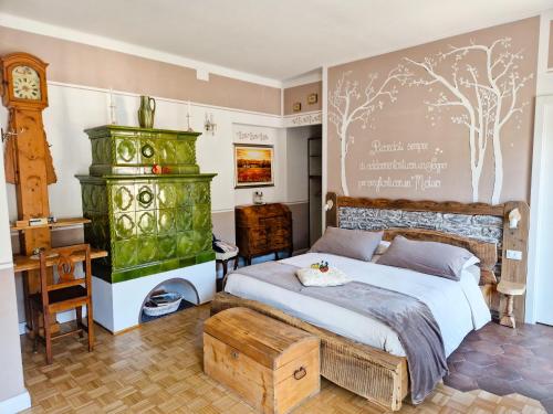 Postel nebo postele na pokoji v ubytování B&b Villa Paradiso