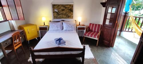 A bed or beds in a room at Casa Sal
