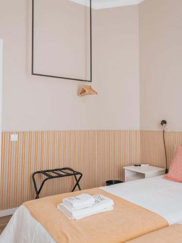 Кровать или кровати в номере Dear Faro - Guest House