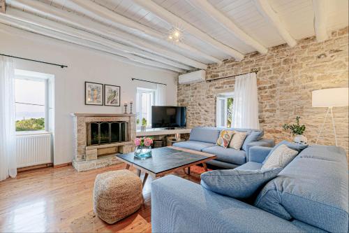 Μια τηλεόραση ή/και κέντρο ψυχαγωγίας στο Villa Aurora Paxos