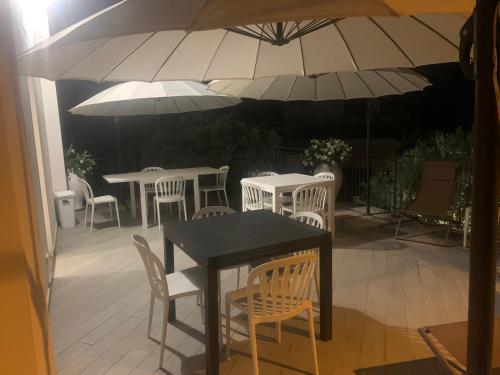 Patio nebo venkovní prostory v ubytování Il Fiore Bianco