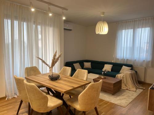 Posezení v ubytování Luxe Living