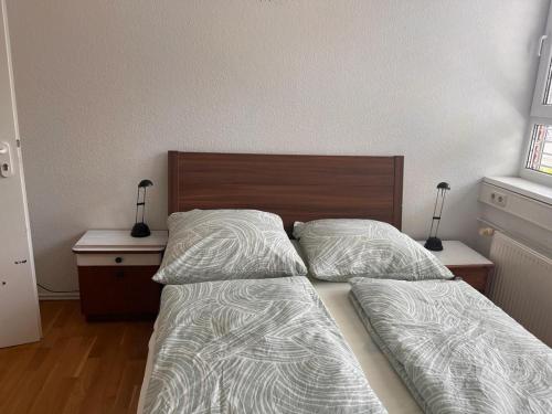 Ένα ή περισσότερα κρεβάτια σε δωμάτιο στο Hotel Wandsbek Hamburg