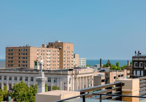 Ein allgemeiner Meerblick oder ein Meerblick von des Hotels aus