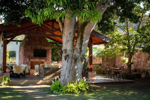 Um jardim em Moã Charme Hotel - Mucugê
