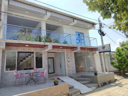 Το κτήριο όπου στεγάζεται  το ξενοδοχείο