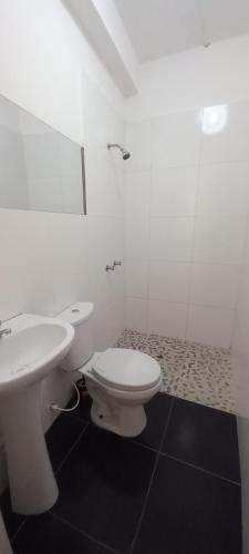 Ένα μπάνιο στο Hospedaje Miraflores
