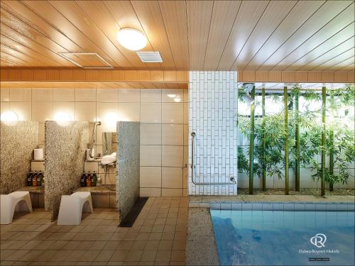 Koupelna v ubytování Daiwa Roynet Hotel Nagoya Fushimi