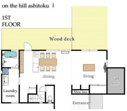 A planta de On the hill ! ashitoku1 - Vacation STAY 14453