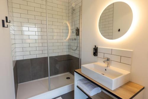 Koupelna v ubytování Ibis Marseille Marignane Technopole
