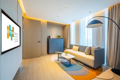 Χώρος καθιστικού στο EVEN Hotels Shanghai Expo by IHG