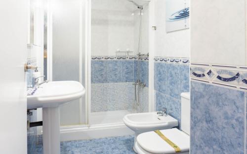 Kupatilo u objektu Apartamento Pelayo Málaga