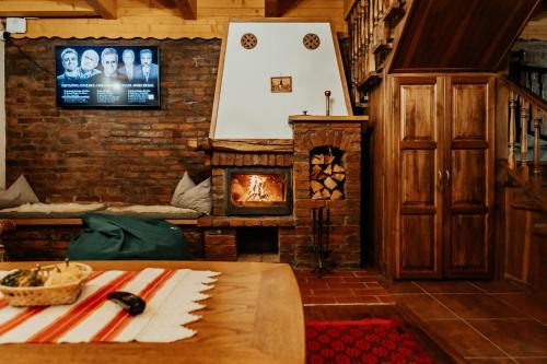 Posezení v ubytování DEMETER Guesthouse FOX Siclod