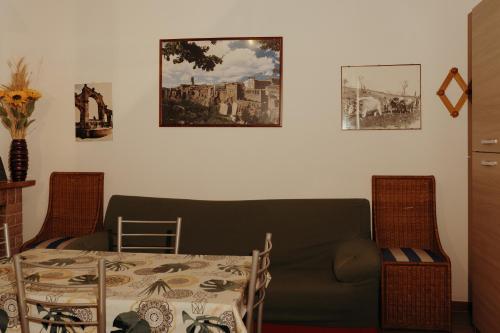 Posezení v ubytování La Dolce Vita Fidardo