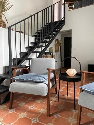 Ένα ή περισσότερα κρεβάτια σε δωμάτιο στο Cortijo Rancho Verde