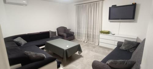 Χώρος καθιστικού στο Apartman Ivanka