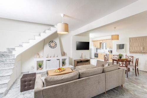 Et opholdsområde på Sea Breeze Villa