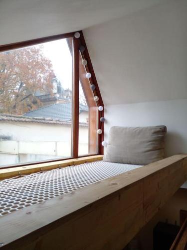 Loft Nancy Gare, parking et terrasse