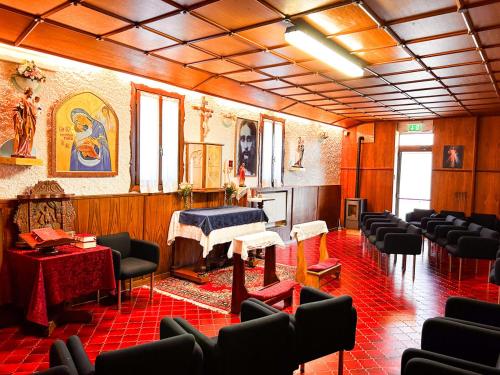 Posezení v ubytování Hotel Ristorante La Baitina