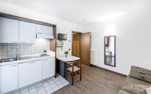 Кухня или мини-кухня в Residence Nevegall
