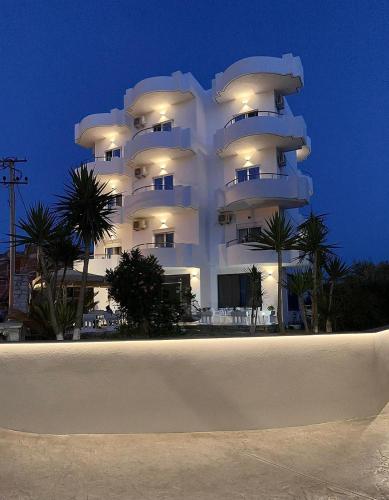 Το κτήριο όπου στεγάζεται  το διαμέρισμα