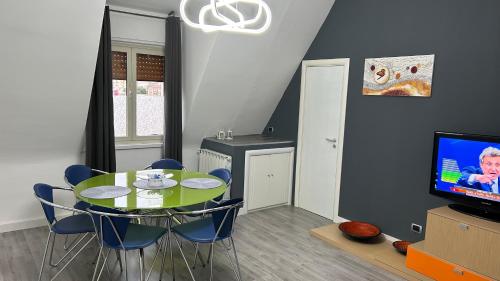 Espaço para refeições no apartamento