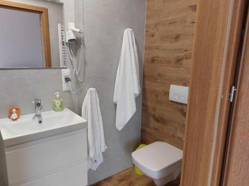 Kúpeľňa v ubytovaní Apartamenty CEDE Zakopane