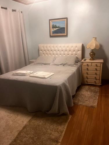 Postel nebo postele na pokoji v ubytování Villa Aconchego Corrêas Itaipava