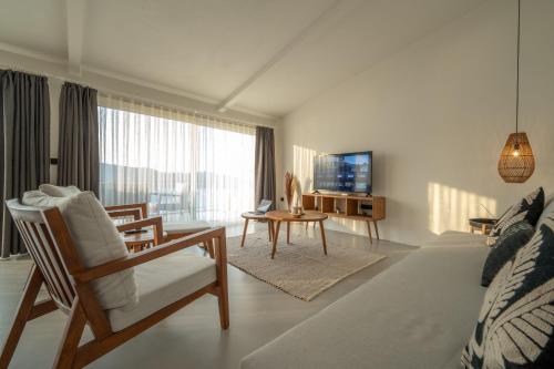 Televisyen dan/atau pusat hiburan di Gizz Suites