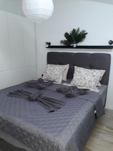 Postel nebo postele na pokoji v ubytování Hillside Residence Crikvenica