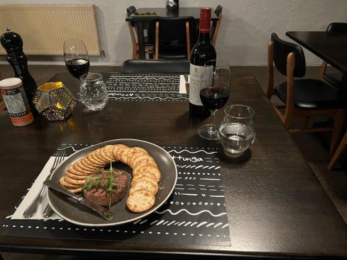 Jídlo v chaty nebo okolí