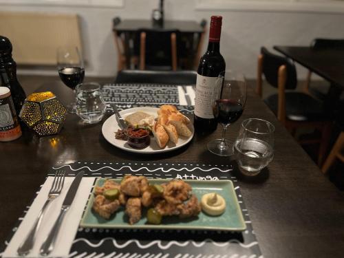 Jídlo v chaty nebo okolí